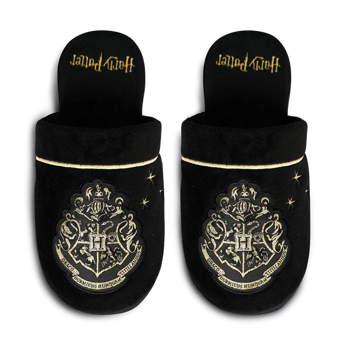 Image produit Harry Potter - Chaussons en peluche avec blason de Poudlard