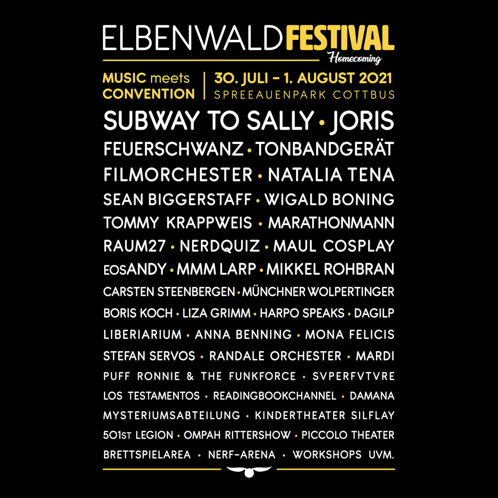 Productafbeelding Elbenwald Festival Homecoming Hoodie zwart