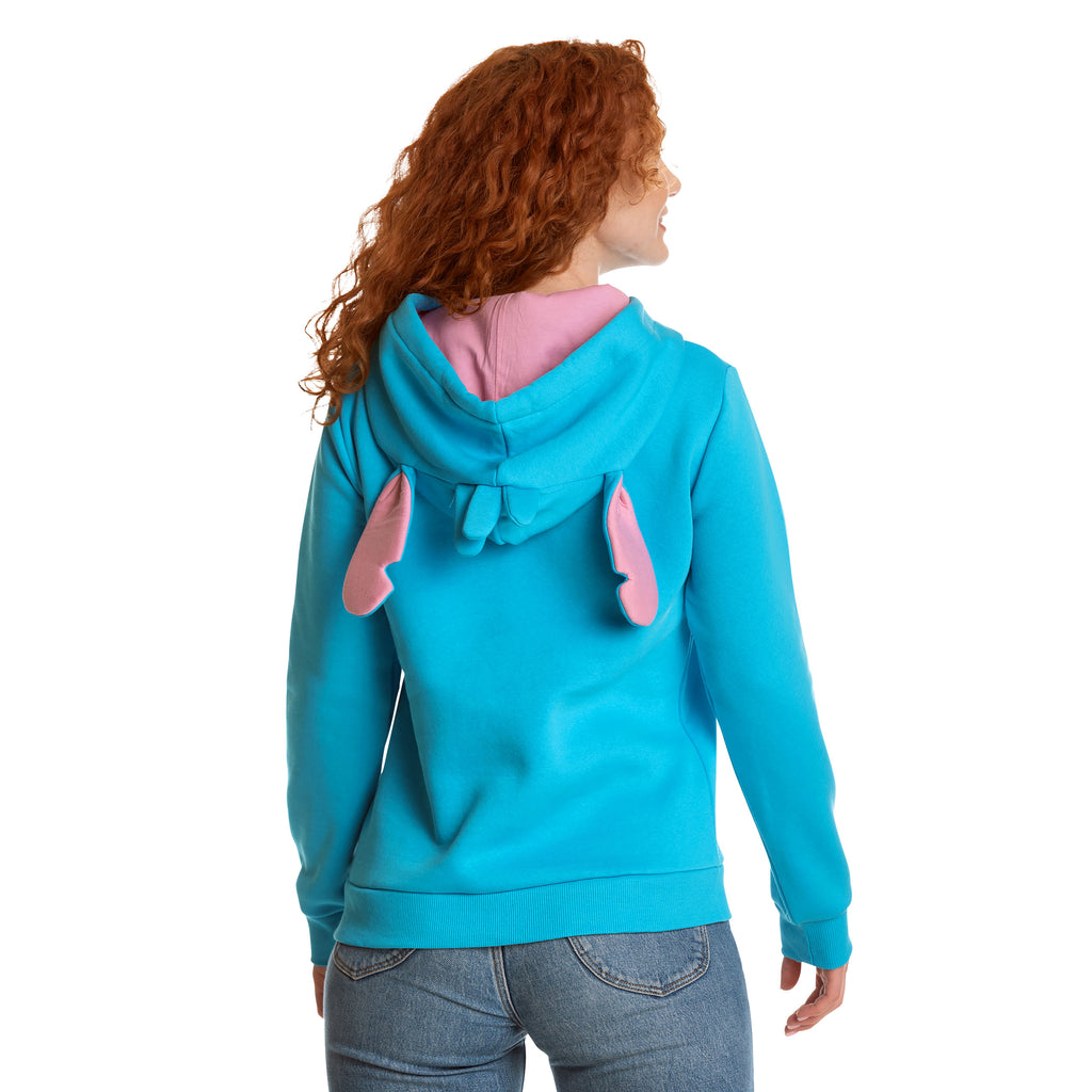 Productafbeelding Lilo & Stitch - Stitch Dames Hoodie met Oren Blauw