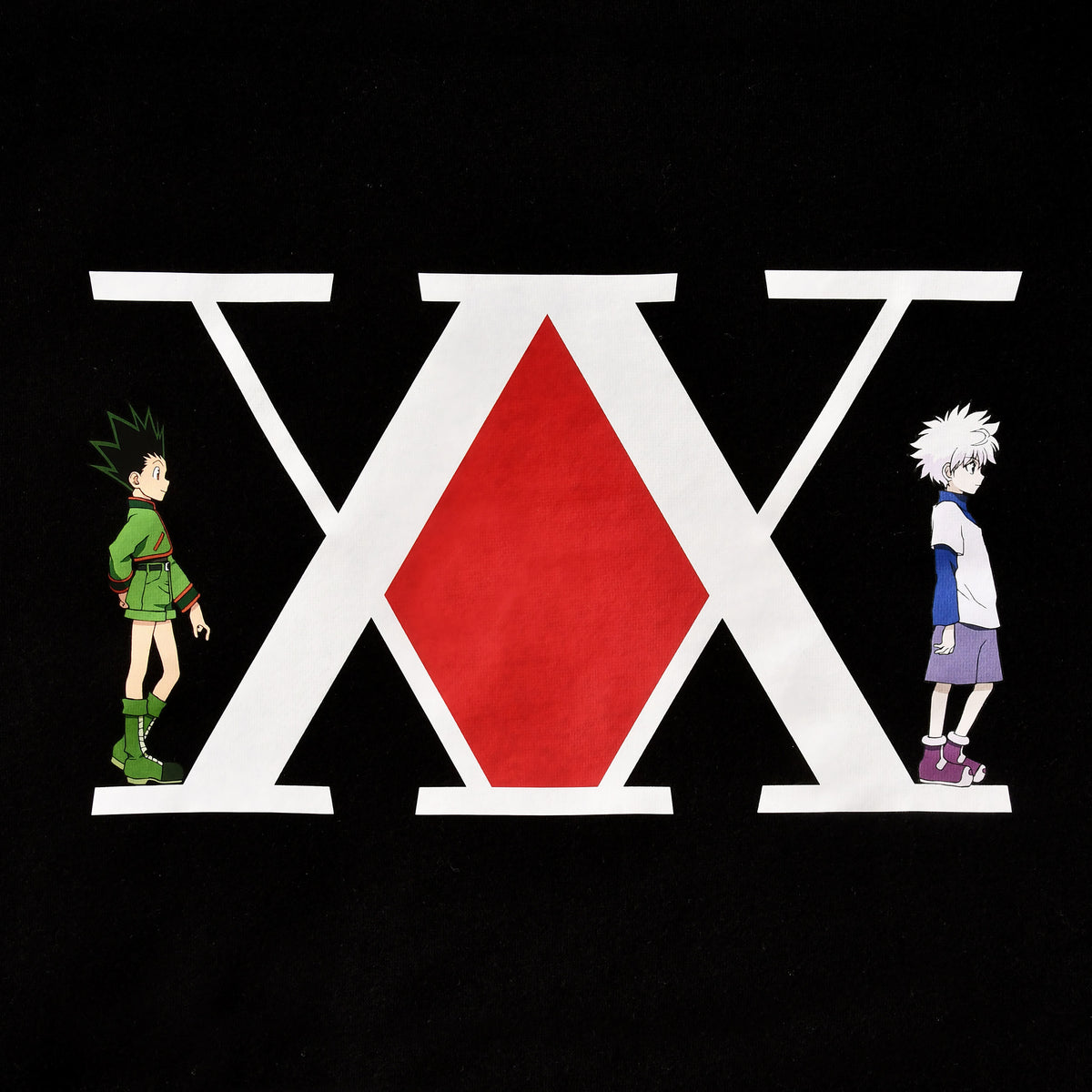 Productafbeelding Hunter x Hunter - Gon x Killua Hoodie Zwart