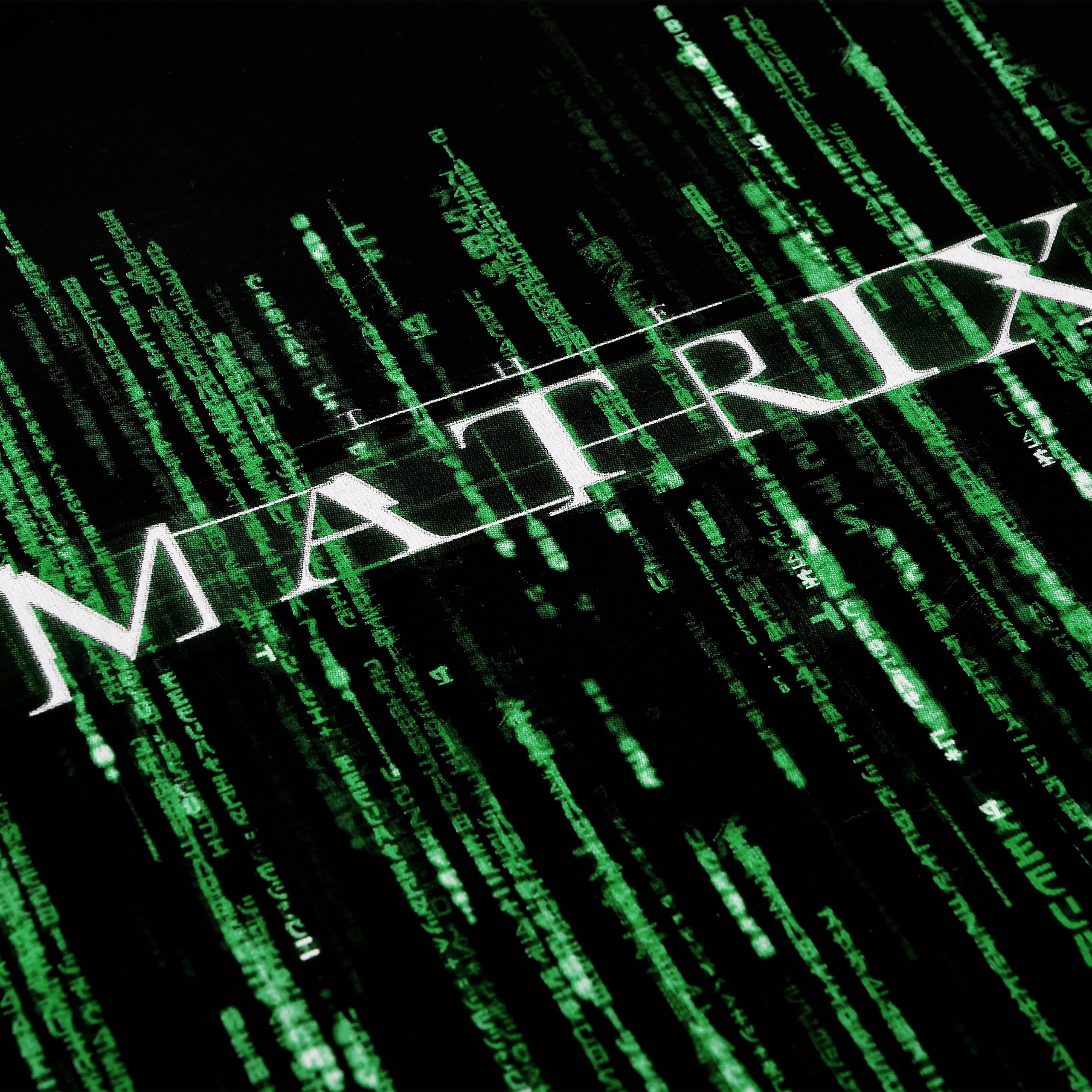 Productafbeelding Matrix - Code T-Shirt zwart