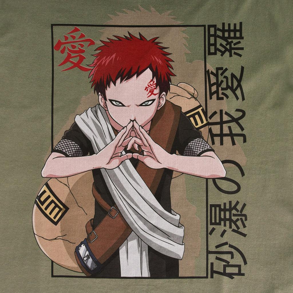 Productafbeelding Naruto - Gaara T-shirt groen