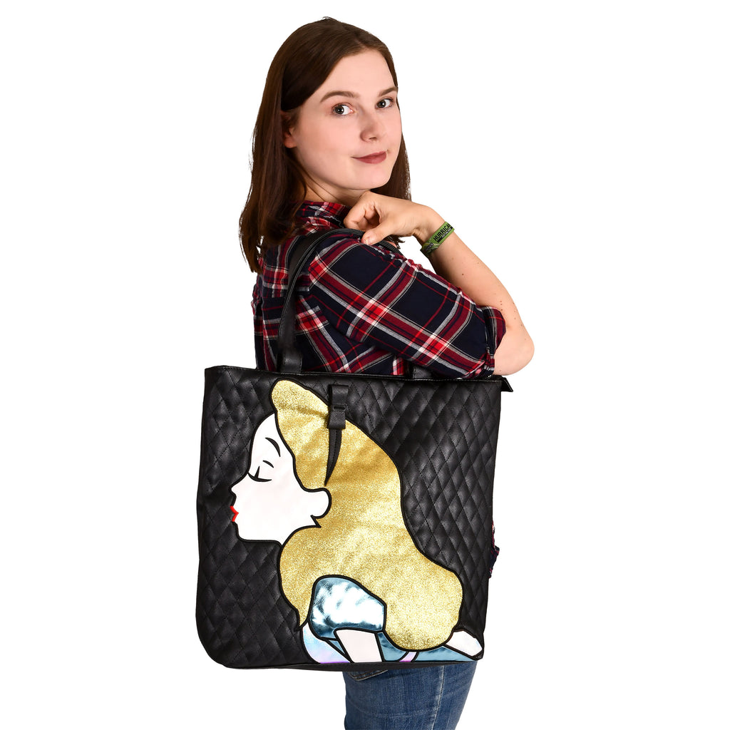 Productafbeelding Alice in Wonderland - Glitter Shopper Tas