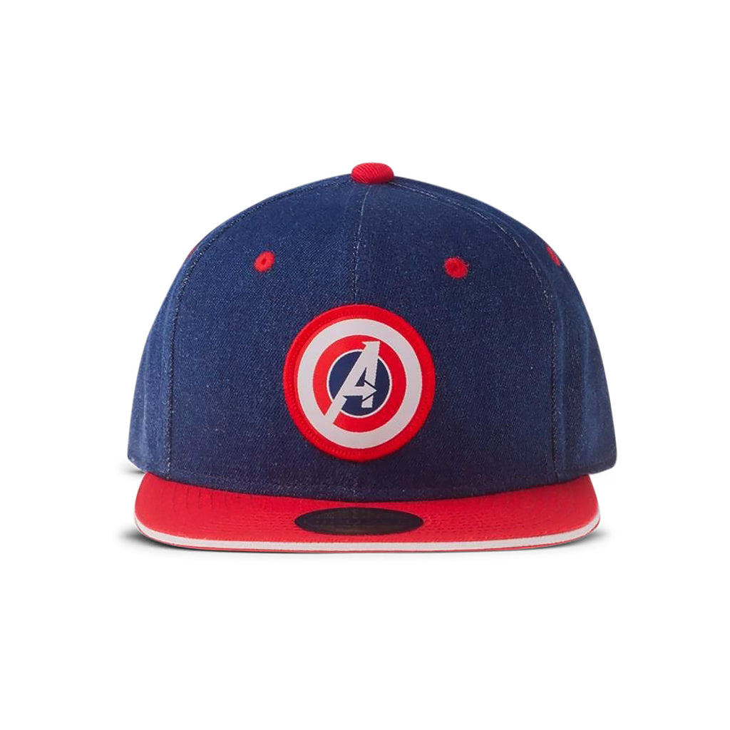 Image produit Marvel - Casquette Snapback en Jean avec Logo Avengers