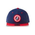 Image produit Marvel - Casquette Snapback en Jean avec Logo Avengers
