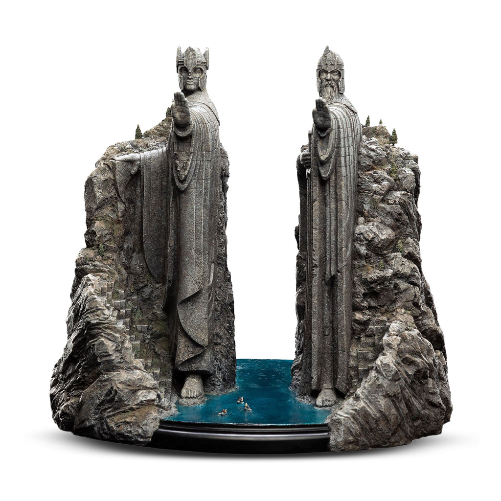 Productafbeelding Heer der Ringen - Argonath Omgevingsfiguur Deluxe 34 cm