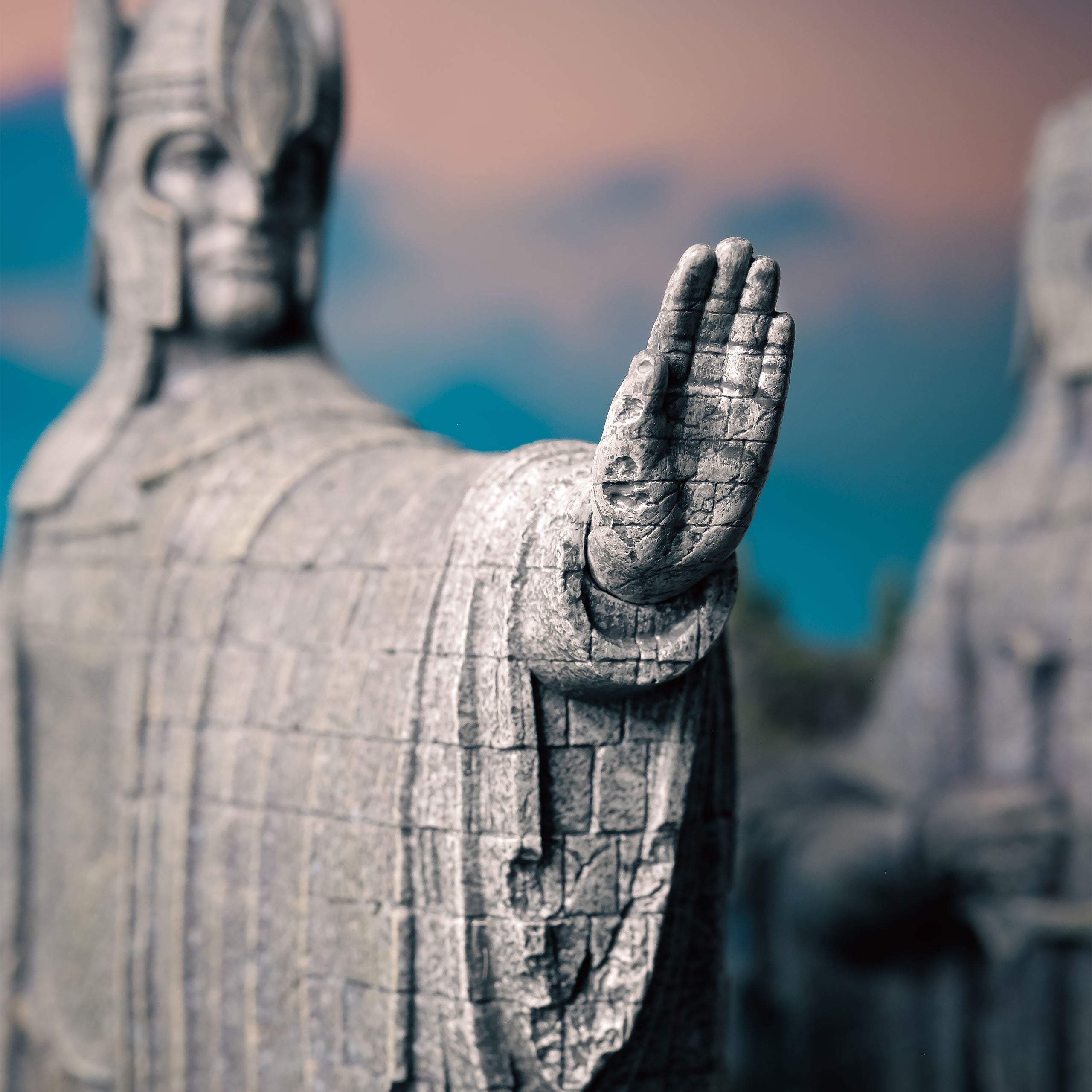 Productafbeelding Heer der Ringen - Argonath Omgevingsfiguur Deluxe 34 cm