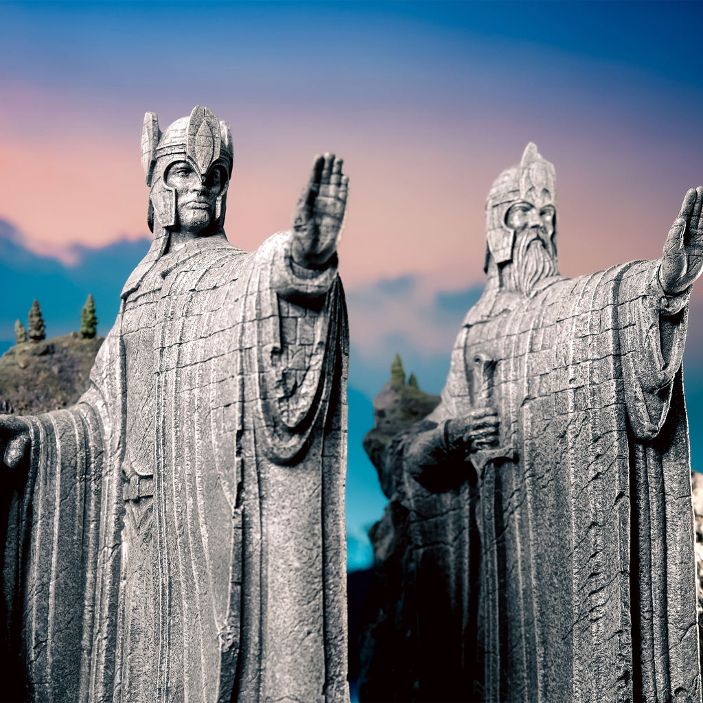 Productafbeelding Heer der Ringen - Argonath Omgevingsfiguur Deluxe 34 cm