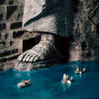 Productafbeelding Heer der Ringen - Argonath Omgevingsfiguur Deluxe 34 cm