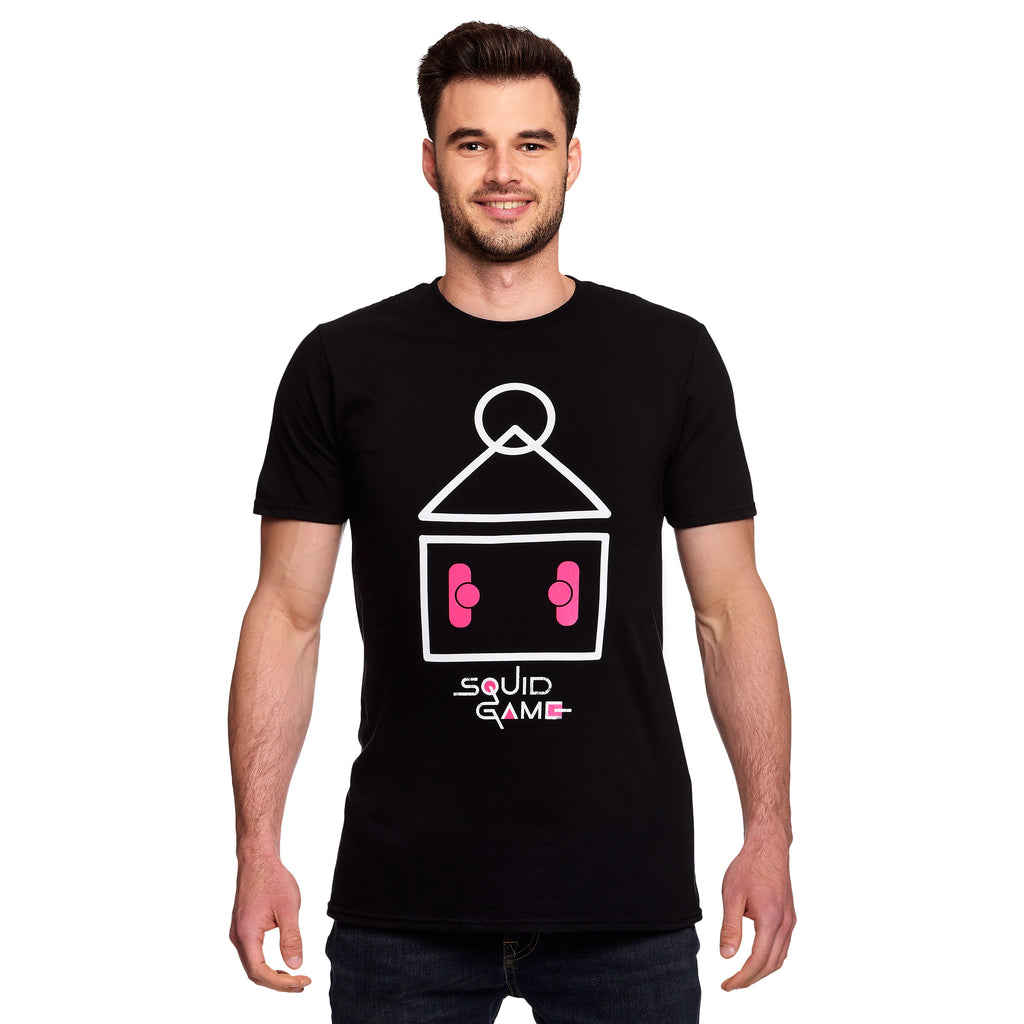 Productafbeelding Squid Game - Symbool T-shirt zwart