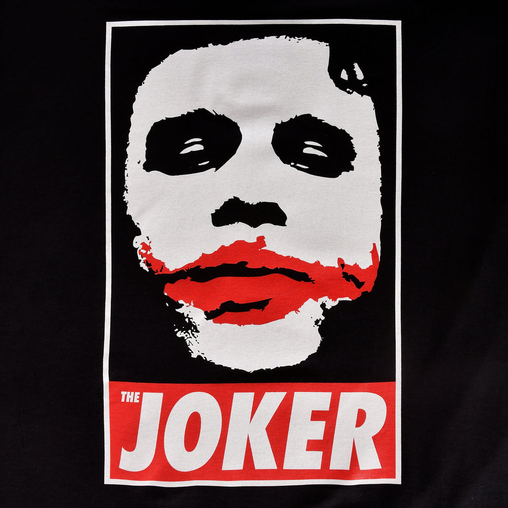 Image produit The Dark Knight - T-shirt Poster Joker Noir