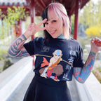 Productafbeelding Avatar De Laatste Luchtmeester - Aang Klaar Voor De Strijd T-Shirt Zwart