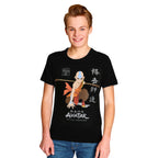 Productafbeelding Avatar De Laatste Luchtmeester - Aang Klaar Voor De Strijd T-Shirt Zwart