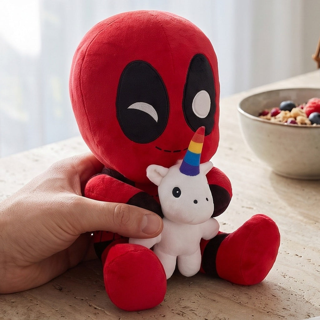 Image produit Deadpool - Figurine en peluche Unicorn Phunny 17cm