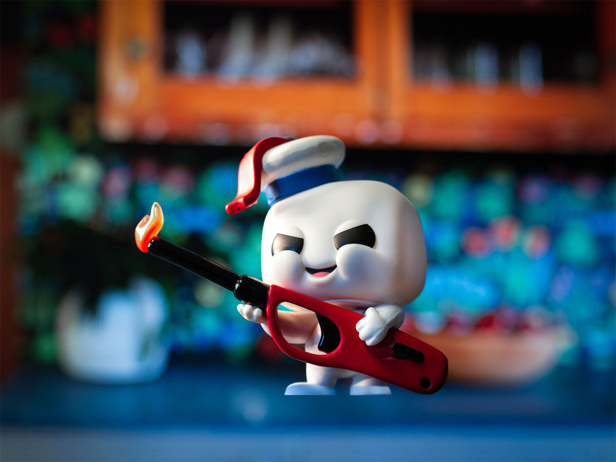 Produktbild Ghostbusters - Marshmallow Man mit Feuerzeug Funko Pop Figur