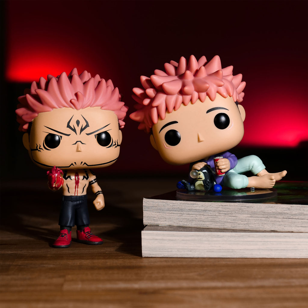 Product image Jujutsu Kaisen - Itadori with Tsukamoto Funko Pop Figure