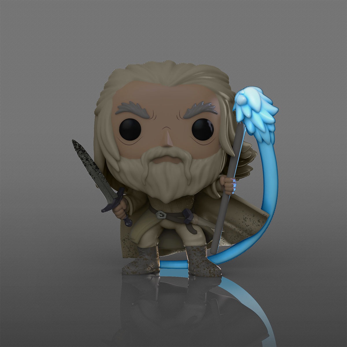 Productafbeelding Heer der Ringen - Gandalf met Glow in the Dark Wandelstok Funko Pop Figuur