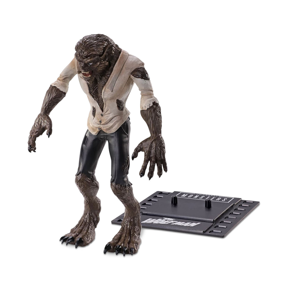 Image produit Universal Monsters - Figurine Bendyfigs Wolfman 16,5 cm