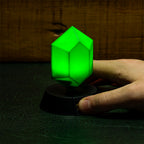 Productafbeelding Zelda - Groene Rupee Icons 3D Tafellamp