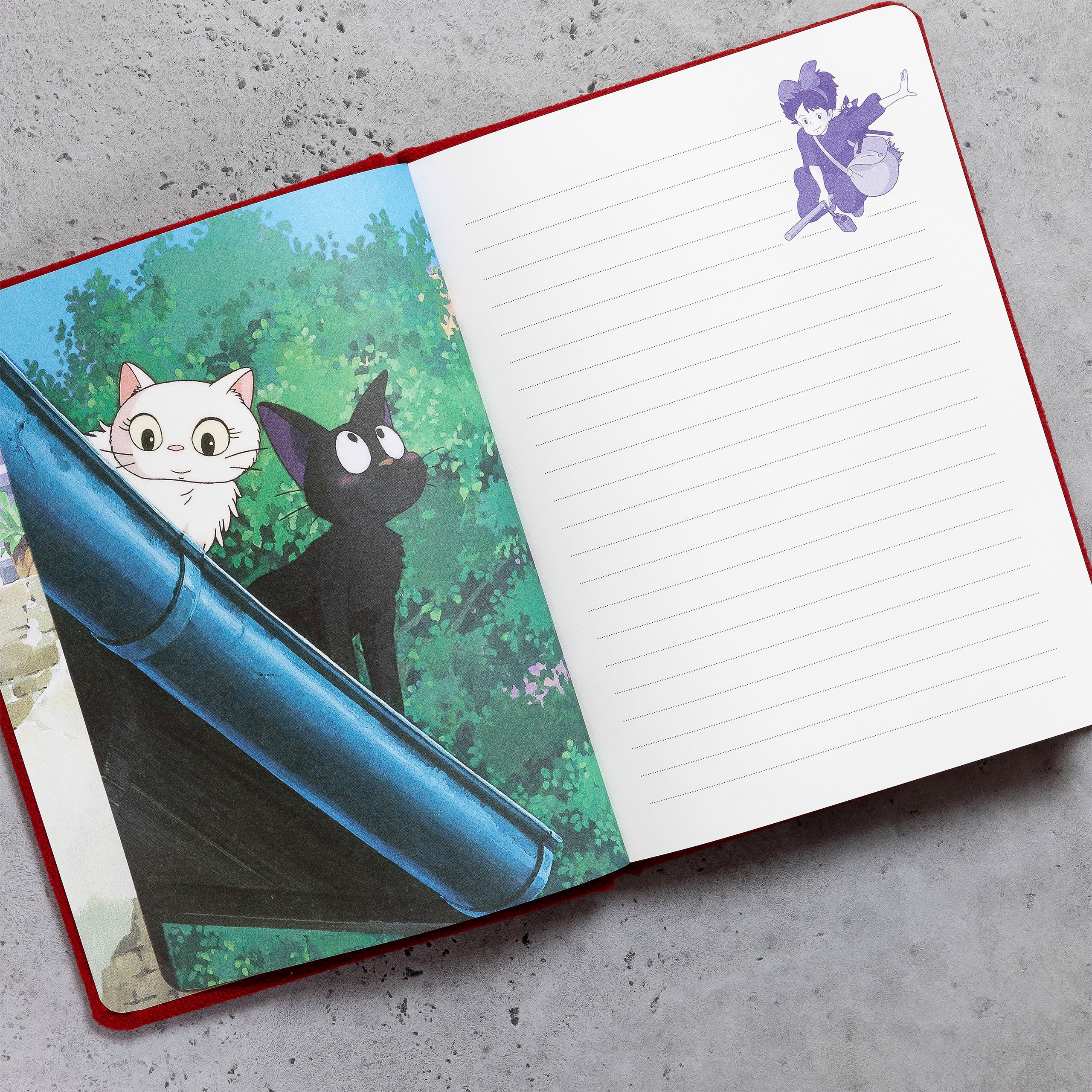 Image produit Le Petit Service de Livraison de Kiki - Carnet de notes en peluche Jiji A5