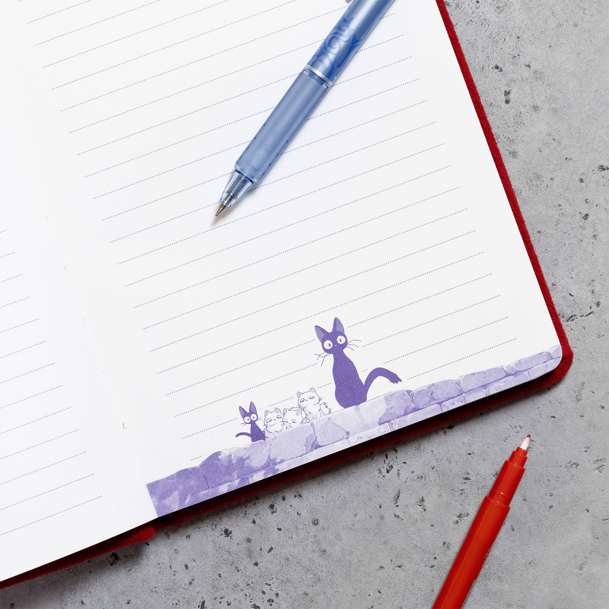 Image produit Le Petit Service de Livraison de Kiki - Carnet de notes en peluche Jiji A5