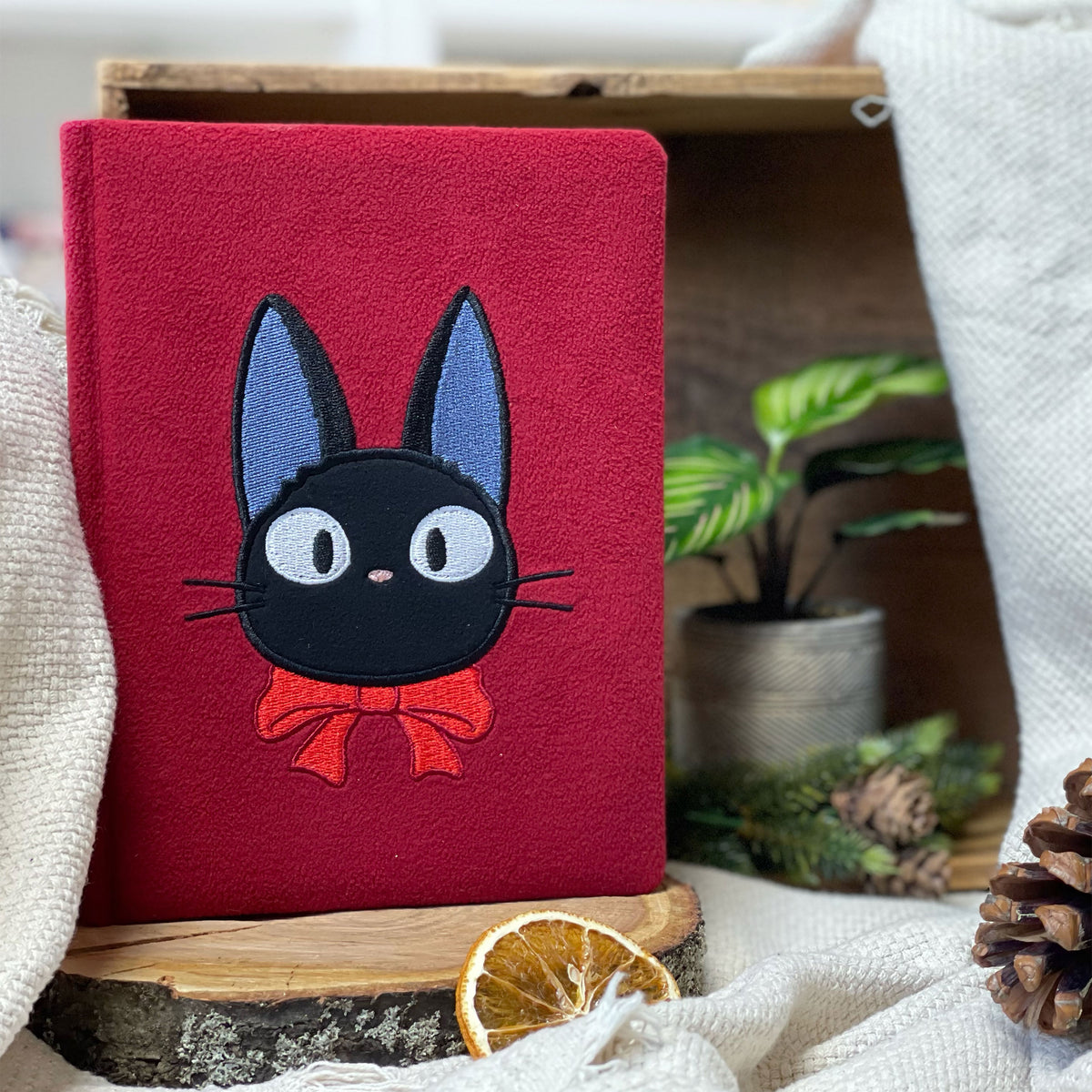 Image produit Le Petit Service de Livraison de Kiki - Carnet de notes en peluche Jiji A5