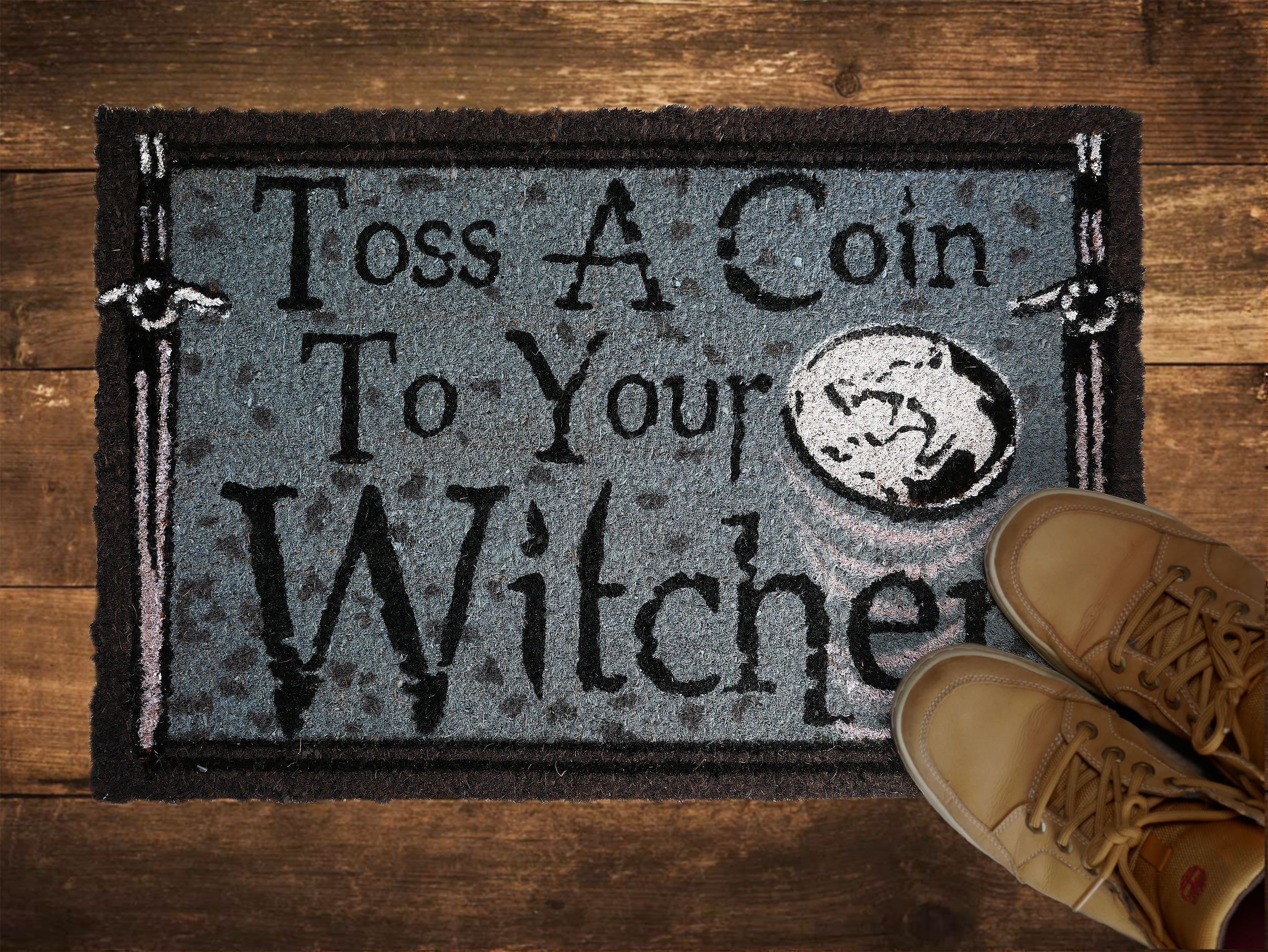 Produktbild Witcher - Toss a Coin Fußmatte