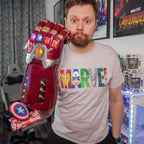 Productafbeelding Marvel - Logo Comic Heroes T-Shirt grijs