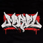 Productafbeelding Marvel - Logo Graffiti T-Shirt Zwart