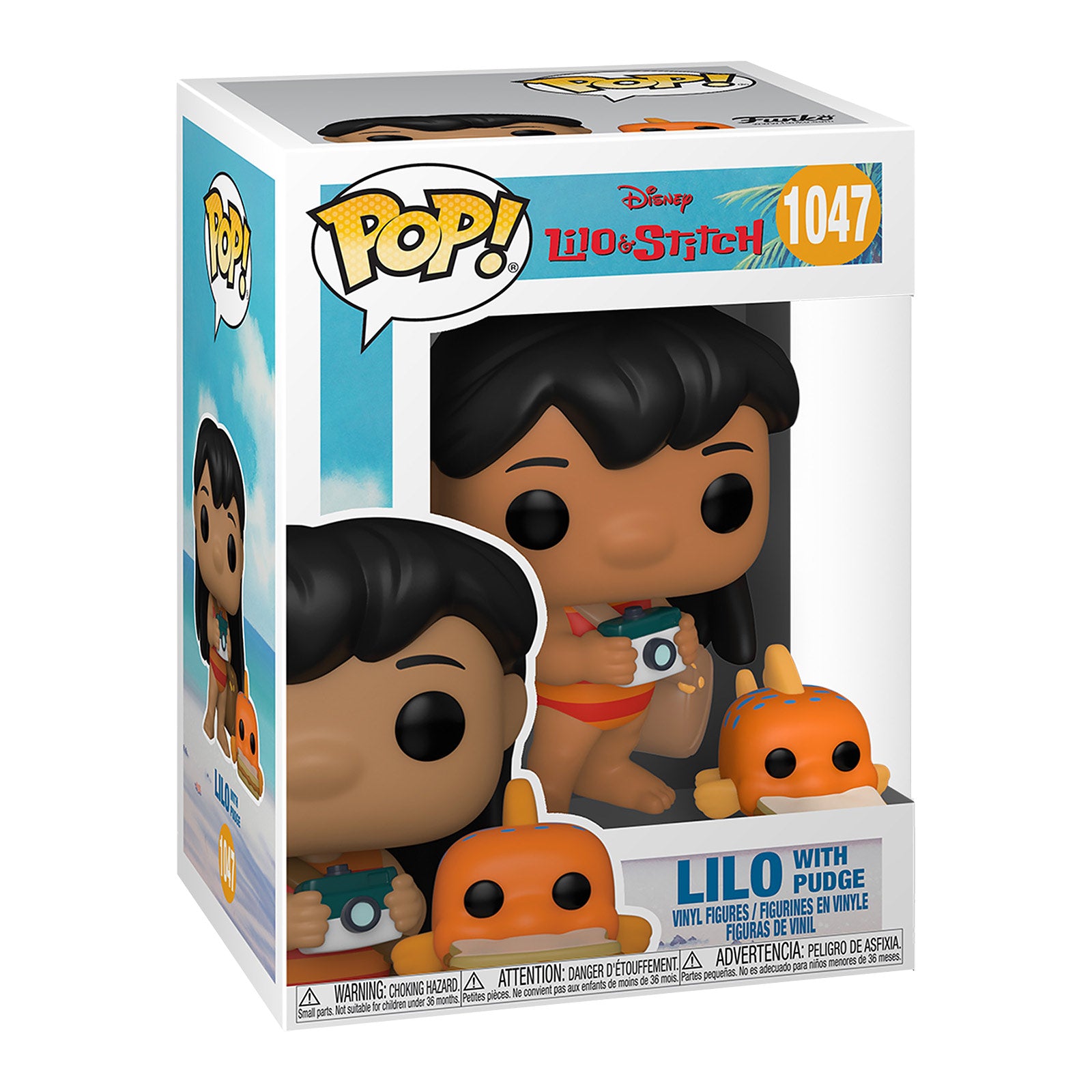 Productafbeelding Lilo & Stitch - Lilo met Pudge Funko Pop Figuur