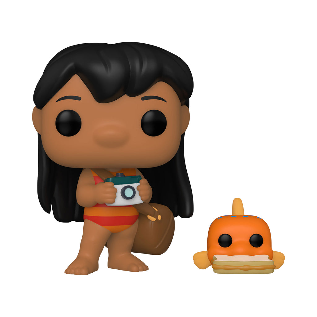 Productafbeelding Lilo & Stitch - Lilo met Pudge Funko Pop Figuur