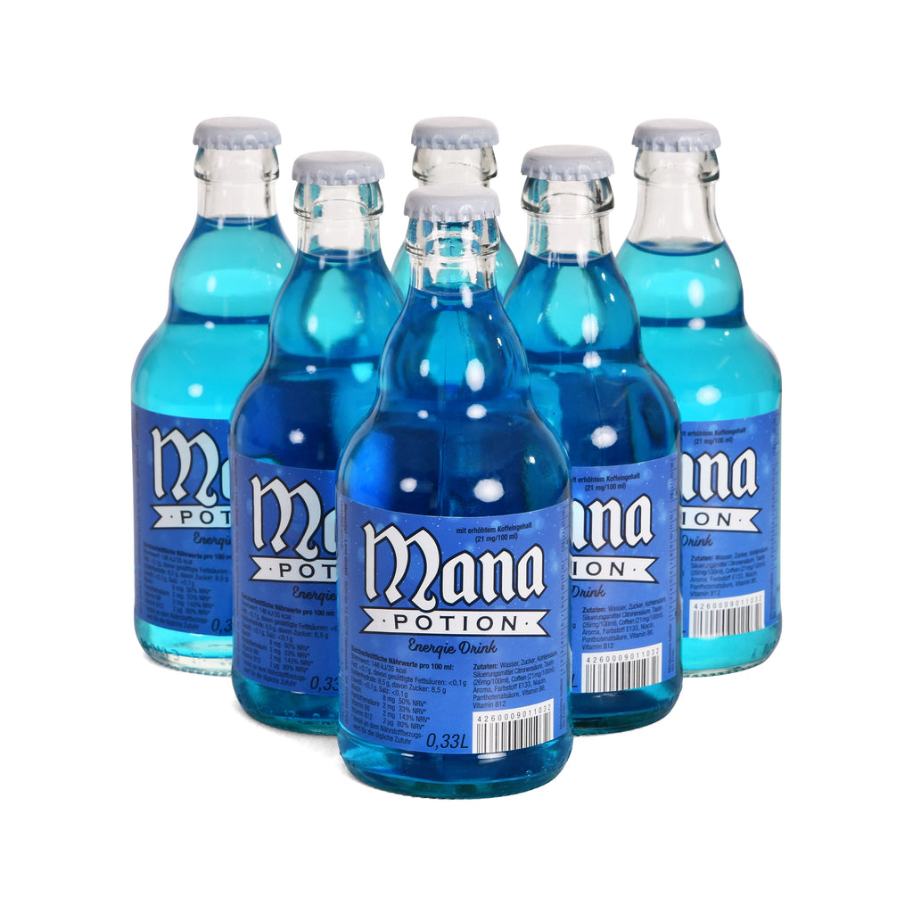 Image produit Bouteille de Potion de Mana Boisson énergétique - Pack de 6