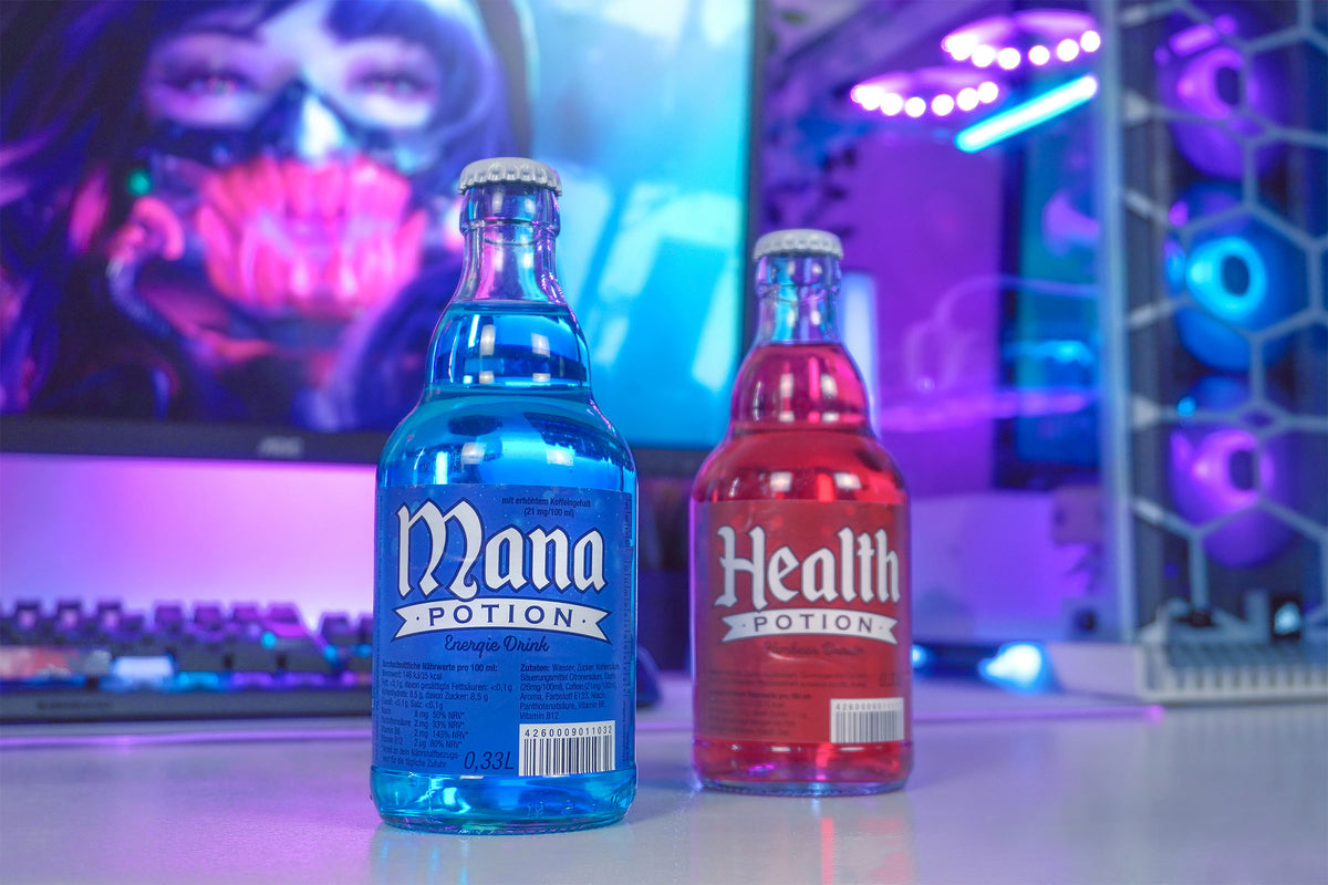Image produit Bouteille de Potion de Mana Boisson énergétique - Pack de 6