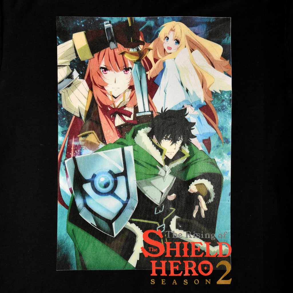 Image produit Rising of the Shield Hero - T-Shirt Crew Noir