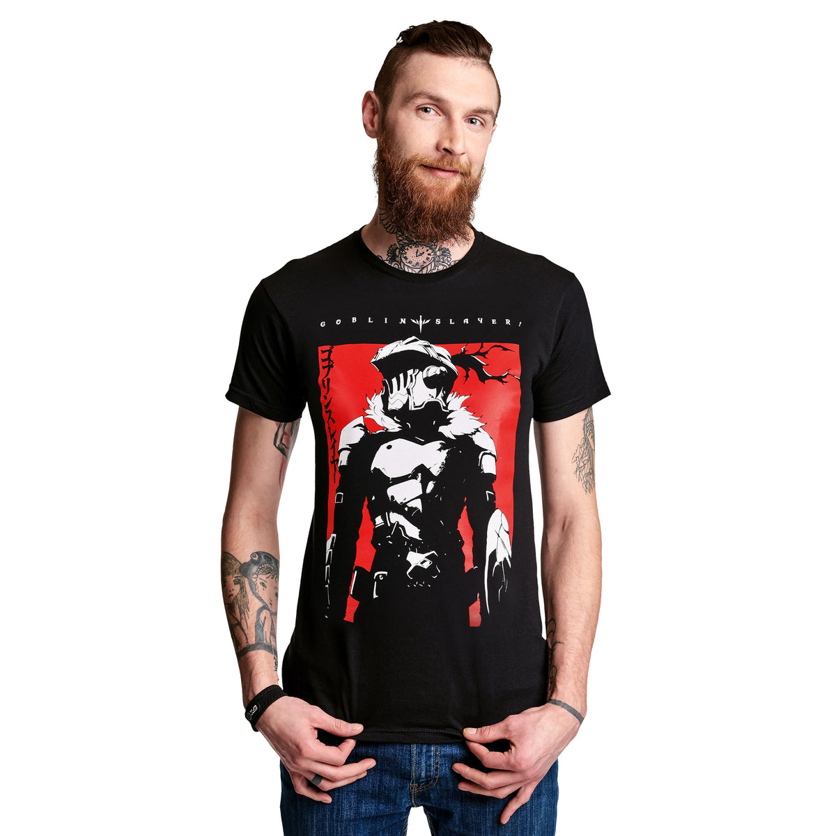 Productafbeelding Goblin Slayer - Warrior T-shirt zwart