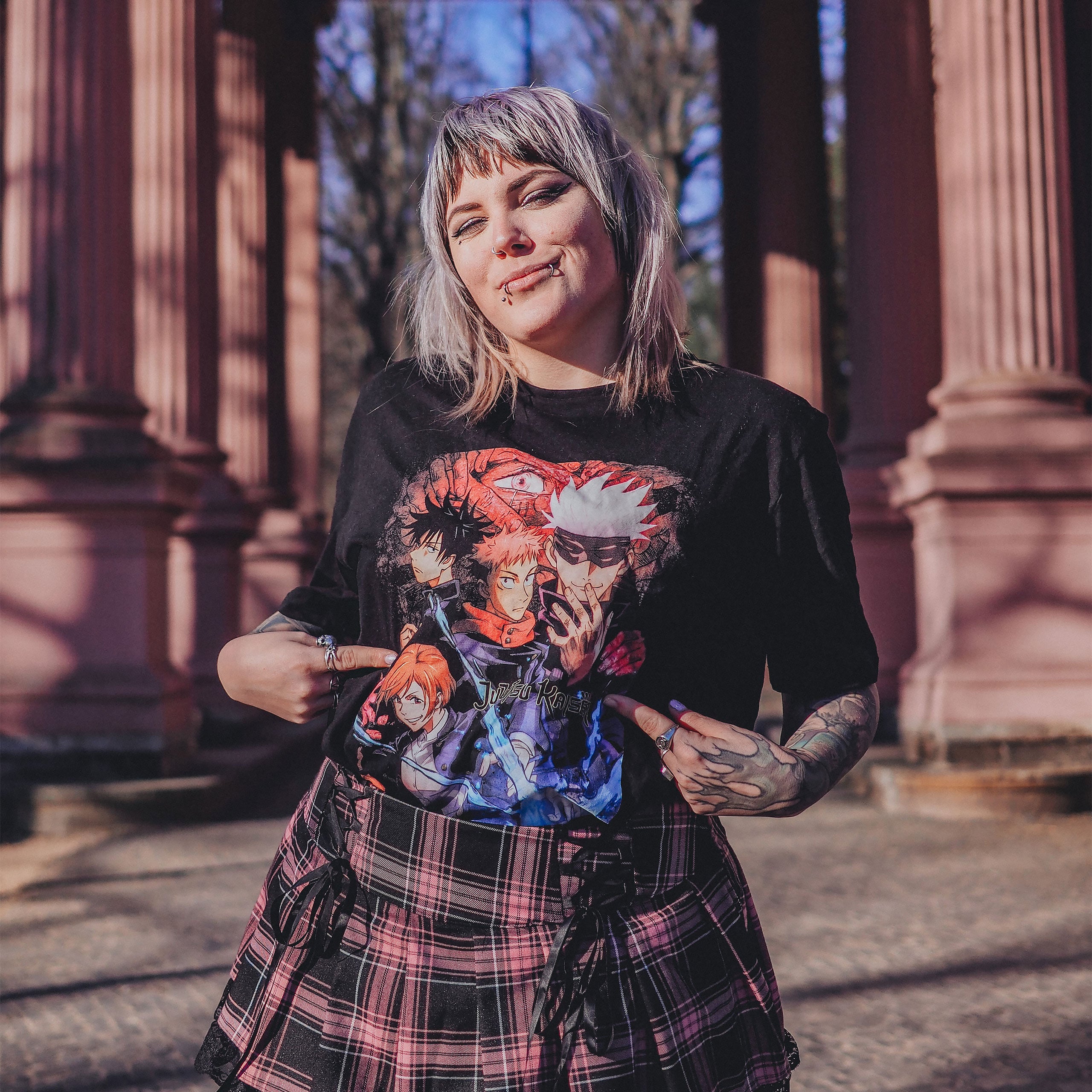 Image produit Jujutsu Kaisen - T-shirt d'équipage noir