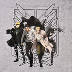 Produktbild Attack on Titan - T-Shirt Group grau