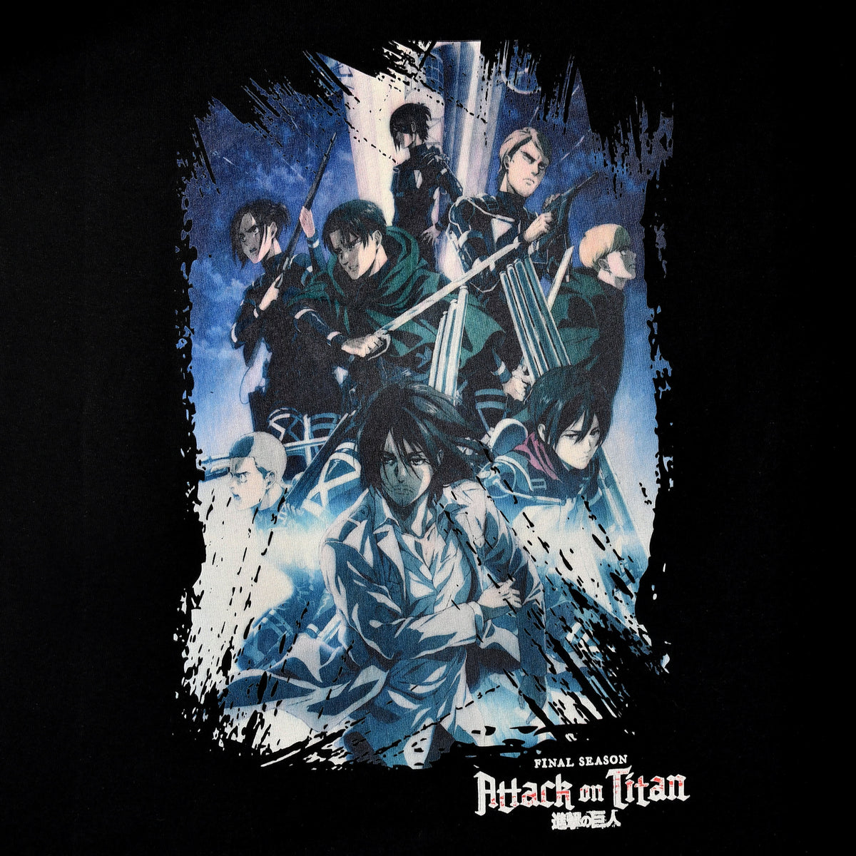 Produktbild Attack on Titan - Season 4 T-Shirt schwarz
