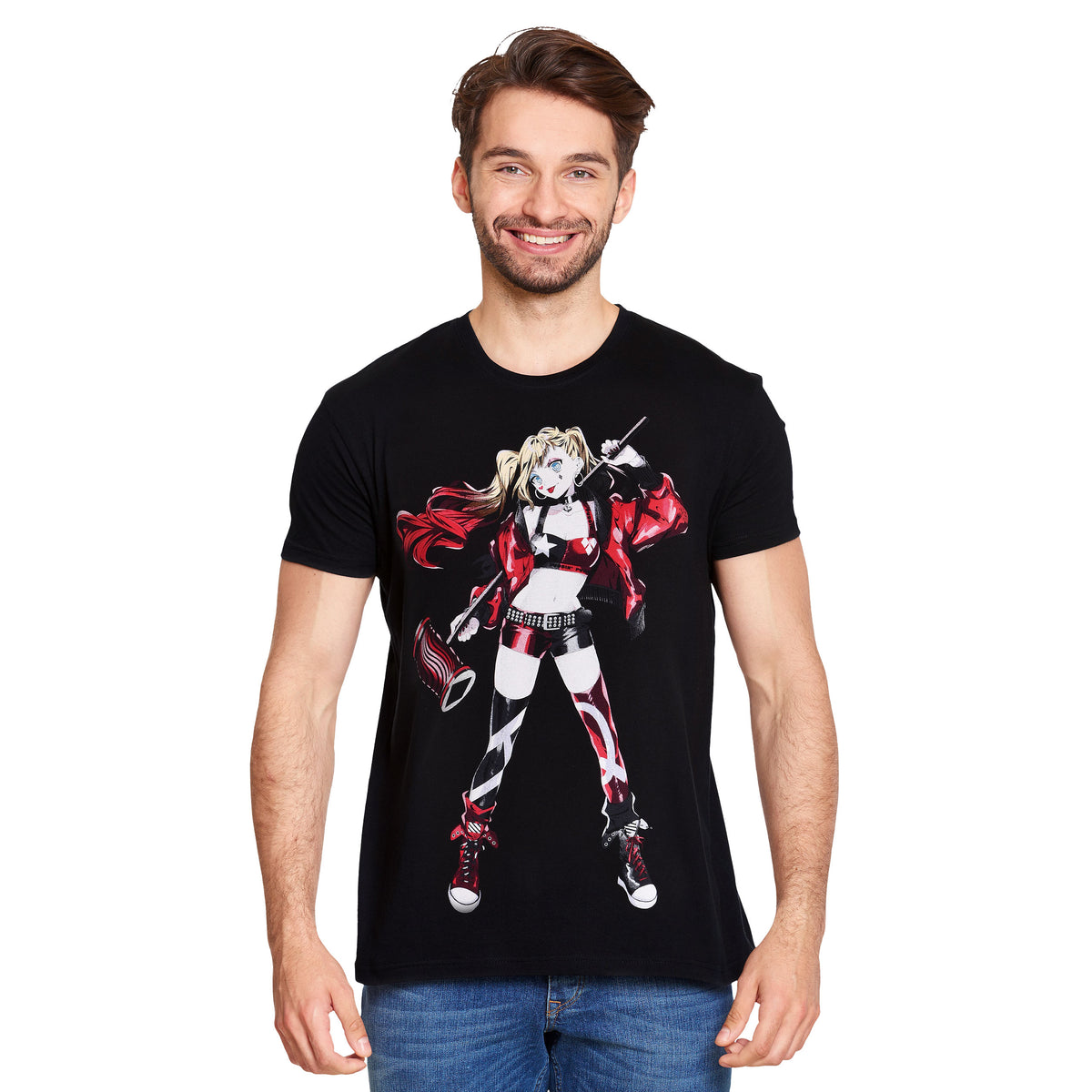Produktbild Harley Quinn - Hammer T-Shirt schwarz