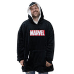 Image produit Marvel - Logo Oversize Pull Douillet noir