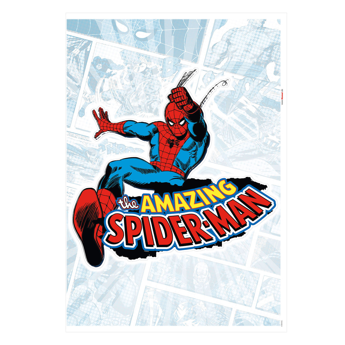 Productafbeelding Spider-Man - Stripverhaal Muursticker