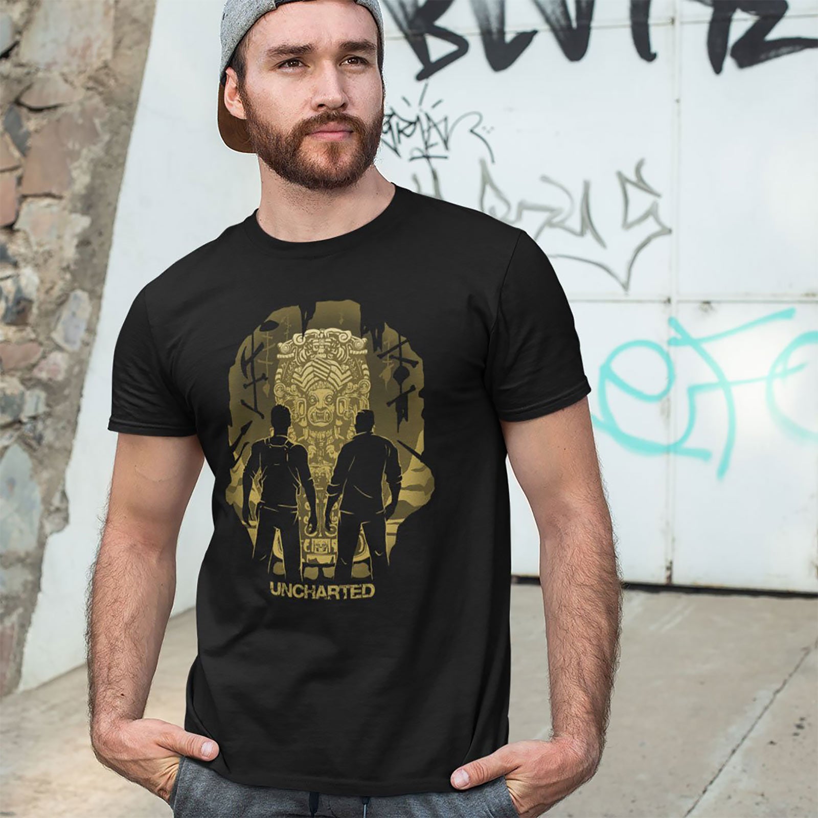 Productafbeelding Uncharted - El Dorado T-shirt zwart