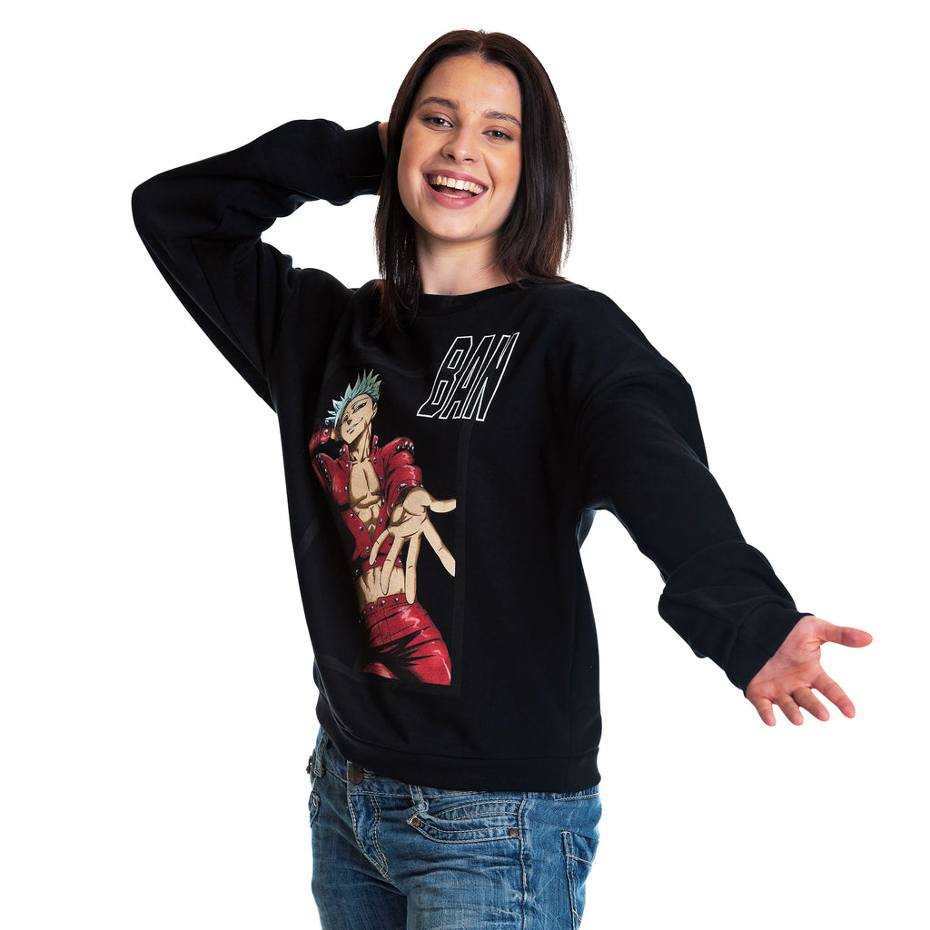 Image produit Seven Deadly Sins - Pull Ban pour femmes noir