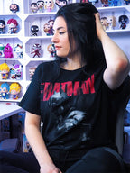 Image produit The Batman - T-Shirt Noir Standing In The Rain