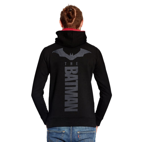 Productafbeelding De Batman Logo Hoodie zwart-rood
