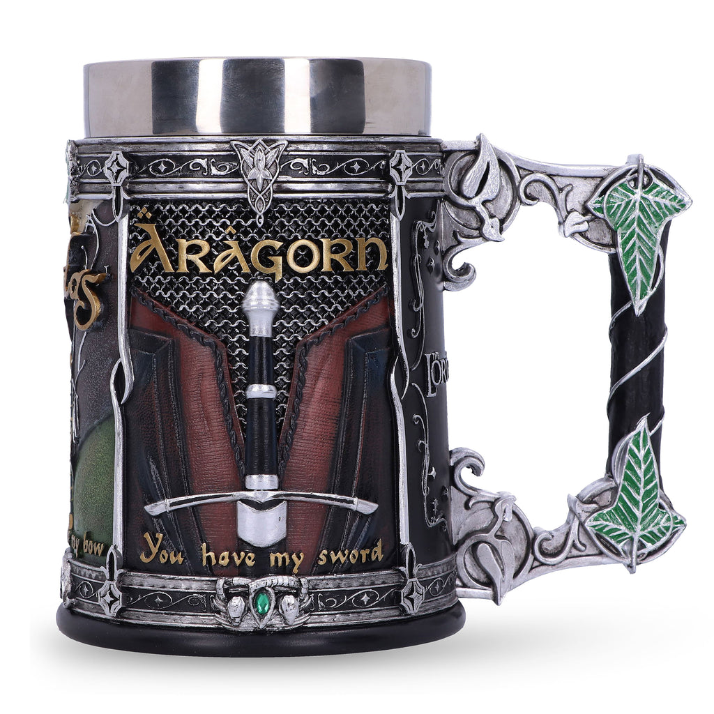 Produktbild Der Herr der Ringe - Aragorn Legolas Gimli Krug deluxe