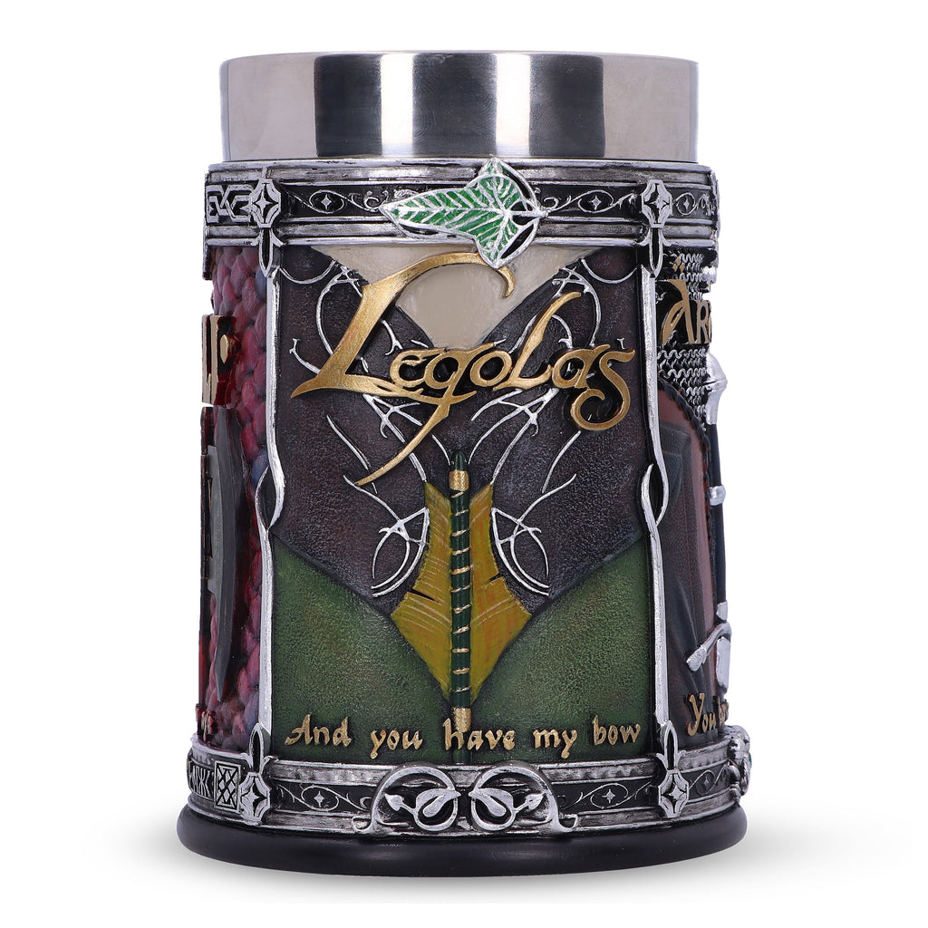 Produktbild Der Herr der Ringe - Aragorn Legolas Gimli Krug deluxe