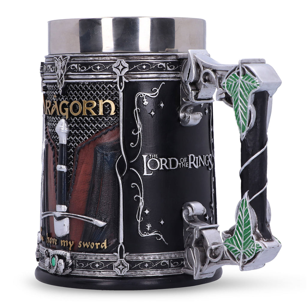 Produktbild Der Herr der Ringe - Aragorn Legolas Gimli Krug deluxe