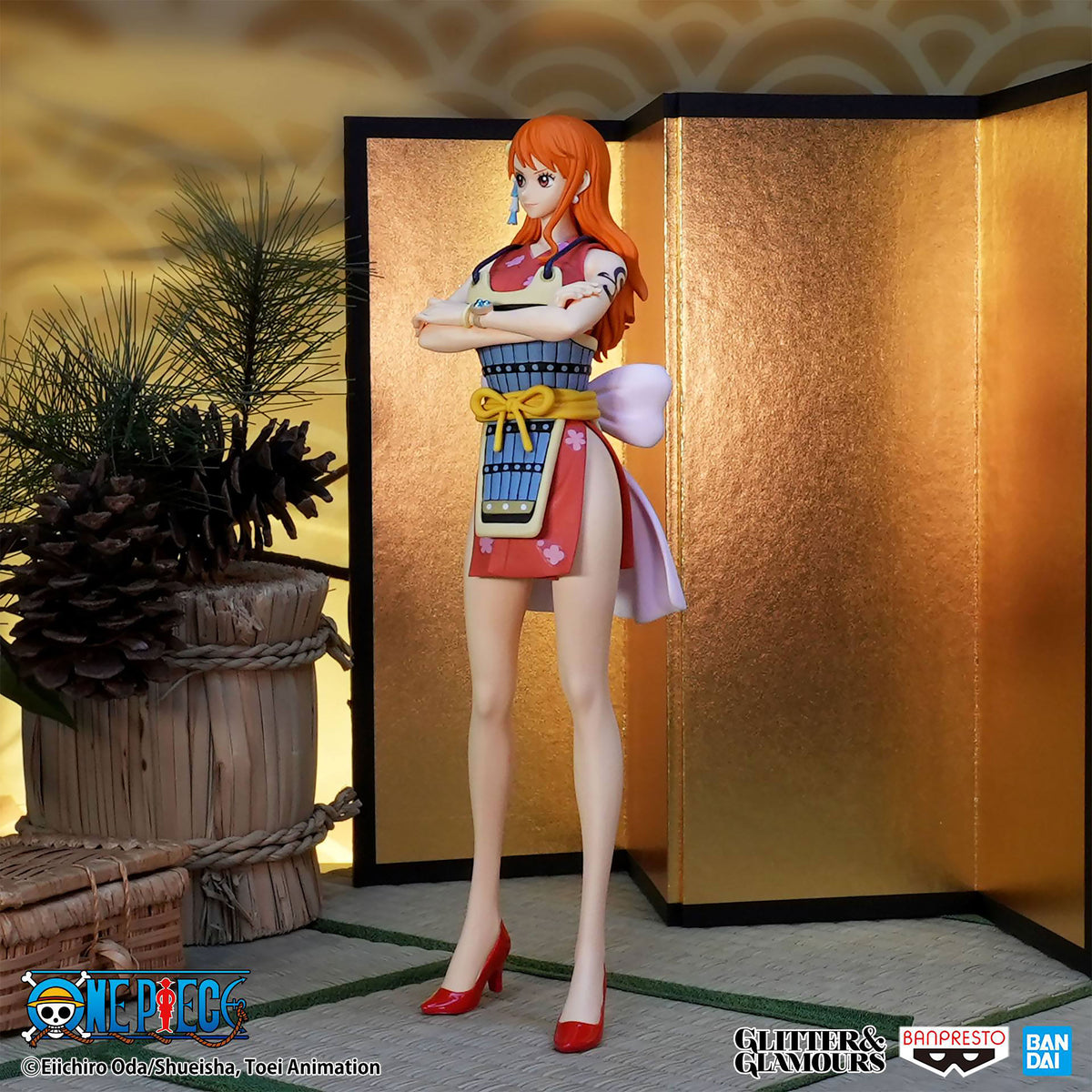 Productafbeelding One Piece - Nami Wanokuni Style II Figuur Versie A