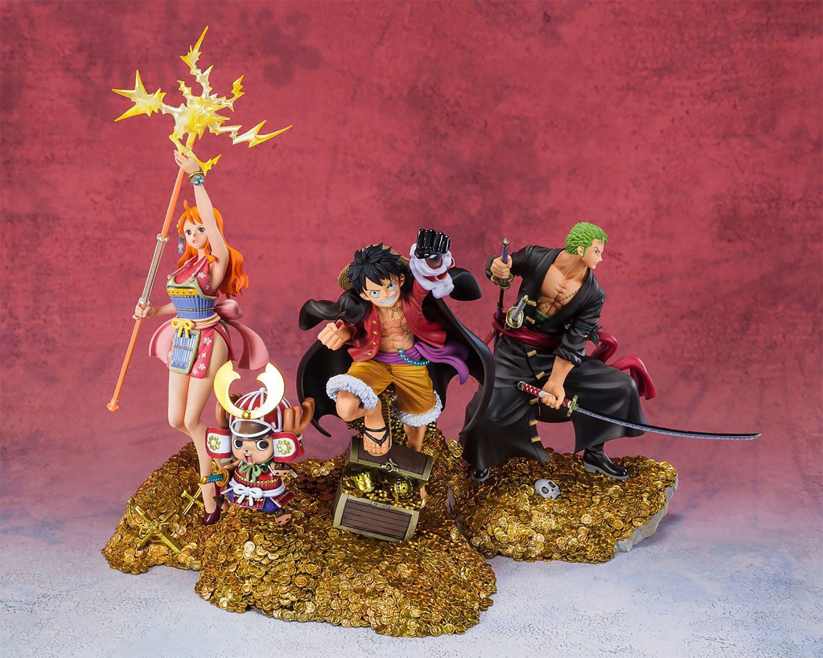 Productafbeelding One Piece - Luffy met Chopper Figuur